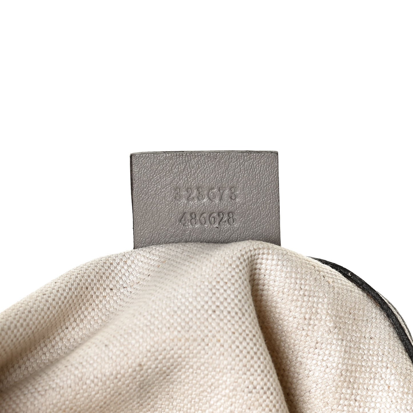 Guccissima Medium Bree Shoulder Bag Storm Grey