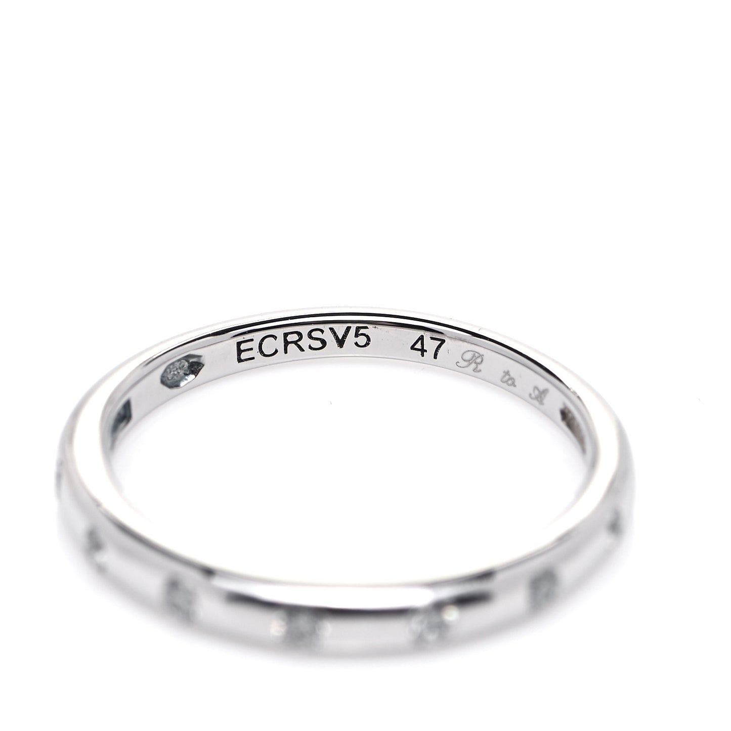 Platinum Diamond Fedi Wedding Band Ring 47 4