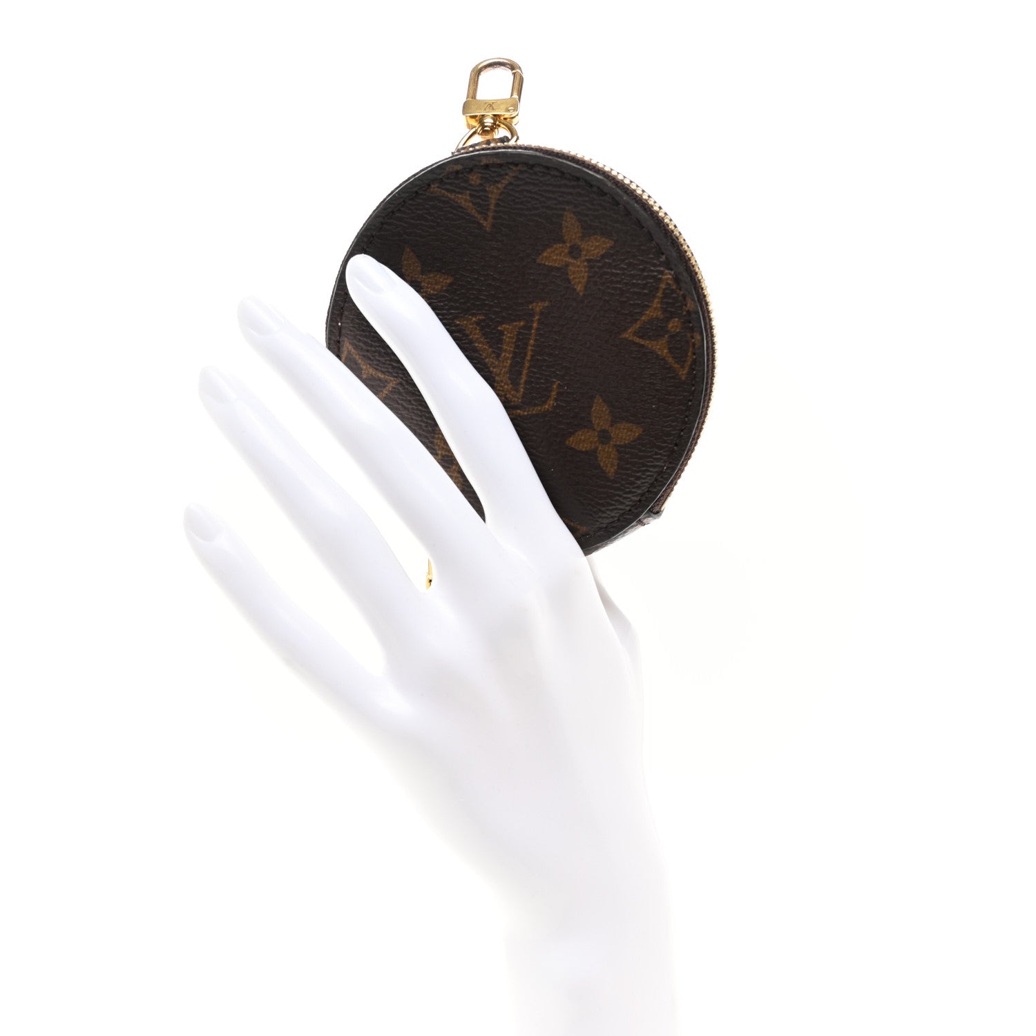 Louis Vuitton Monogram Multi Pochette Accessories Round Coin Purse 2 of 9