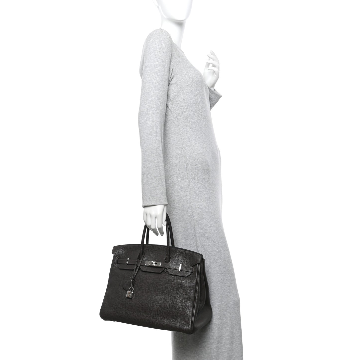 Taurillon Clemence Birkin 35 Chocolate