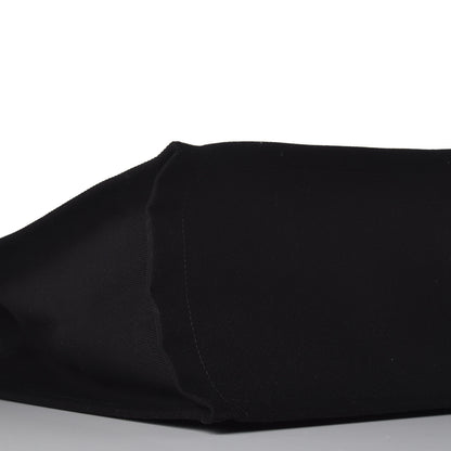Saint Laurent Linen Calfskin Rive Gauche North South Tote Black 7 of 8