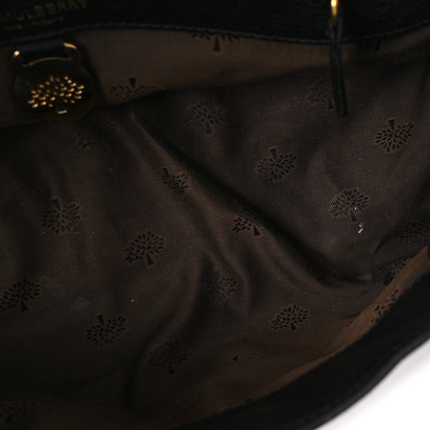 Mulberry Natural Leather Small Bayswater Black 11 of 11