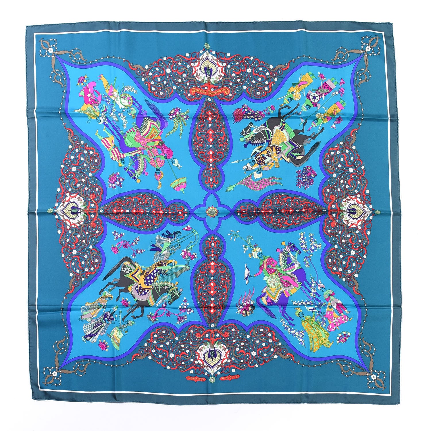 Hermes Silk Poesie Persane Scarf 90 1 of 4