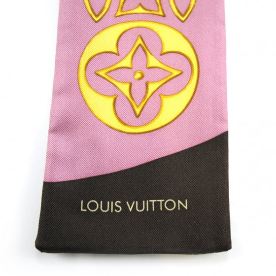 Louis Vuitton Silk Champs Elysees Bandeau Rose 3 of 4