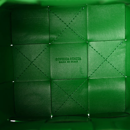 Bottega Veneta Nappa Maxi Intrecciato Small Cassette Bucket Bag Parakeet Parakeet 5 of 10