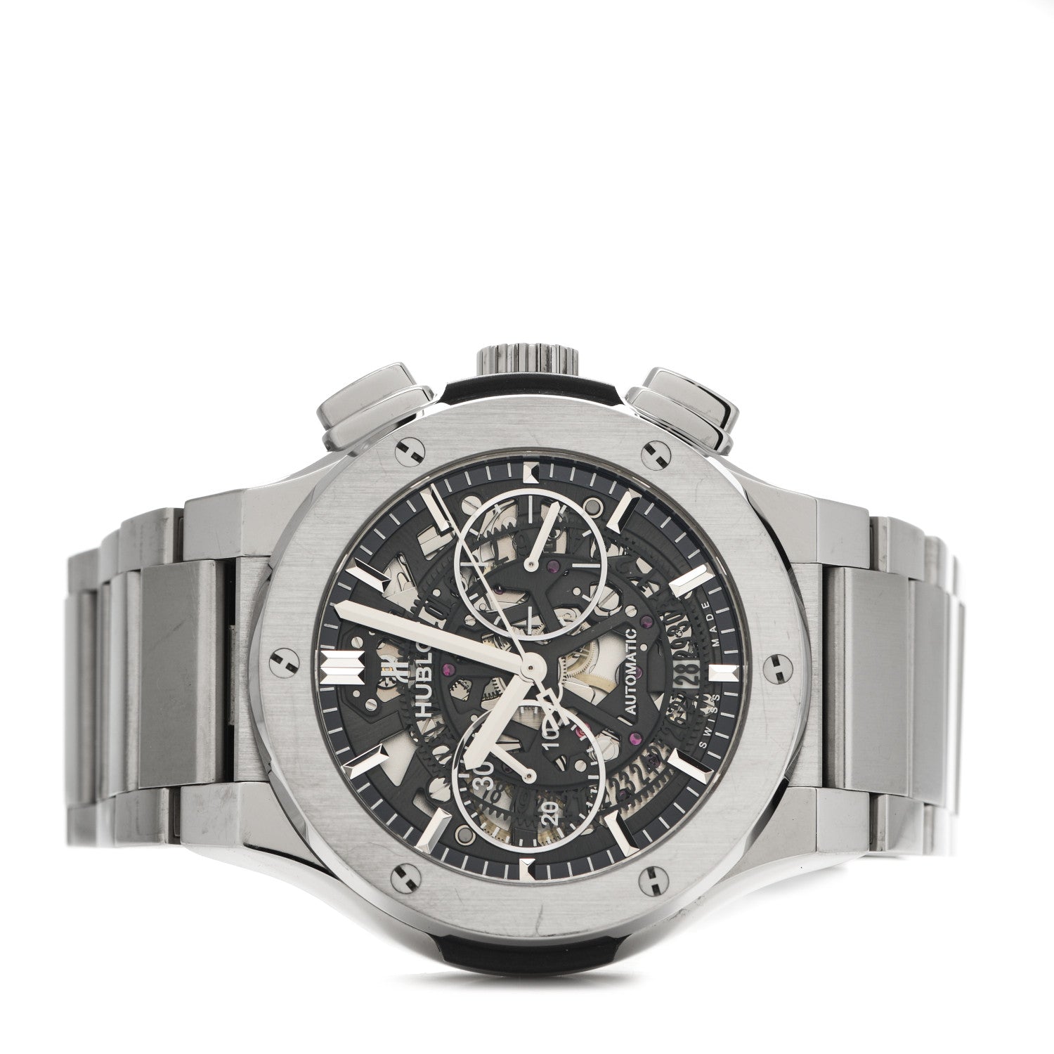 Hublot Titanium 45mm Classic Fusion Aerofusion Automatic Watch Black 528.NX.0170.NX 2 of 8