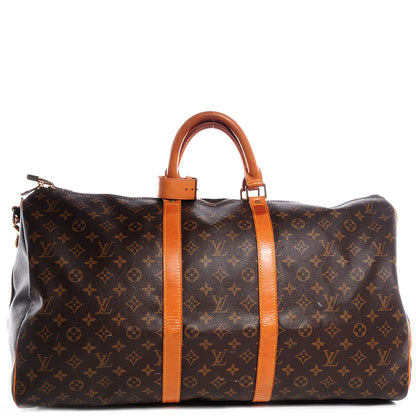 Louis Vuitton Monogram Keepall Bandouliere 55 1 of 8