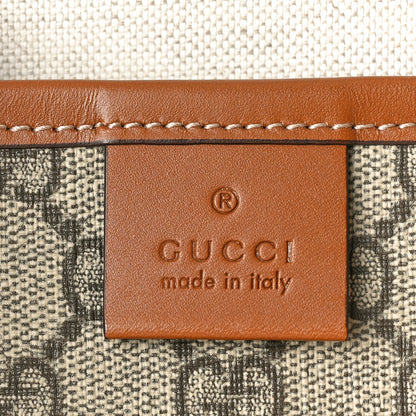 Gucci GG Plus Monogram Medium Signature Web Loop Tote Light Brown 7 of 11