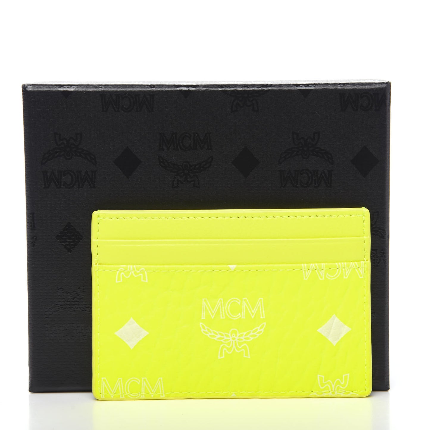 Visetos Card Case Neon Yellow