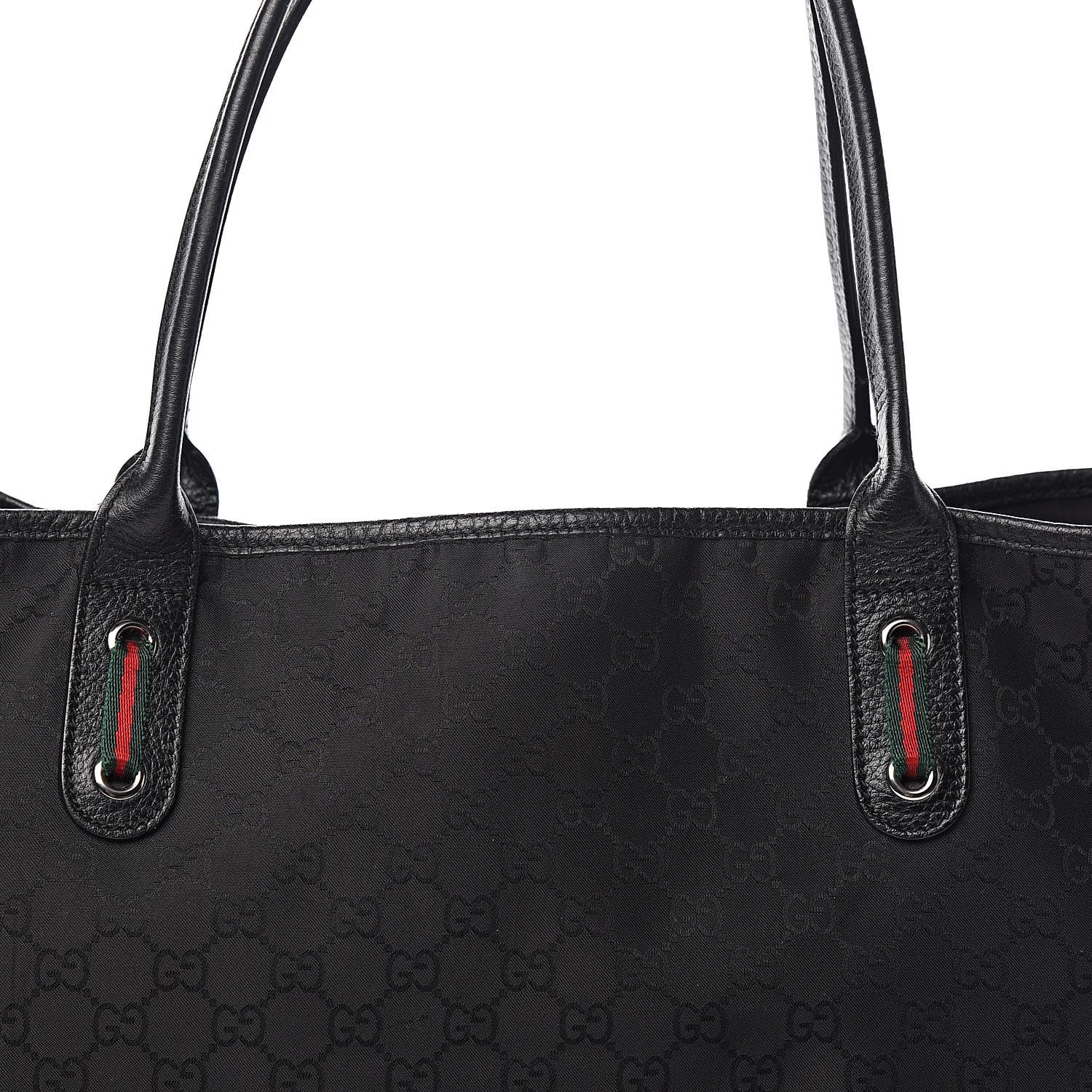 Gucci Monogram Large Princy Tote Black 14 of 19