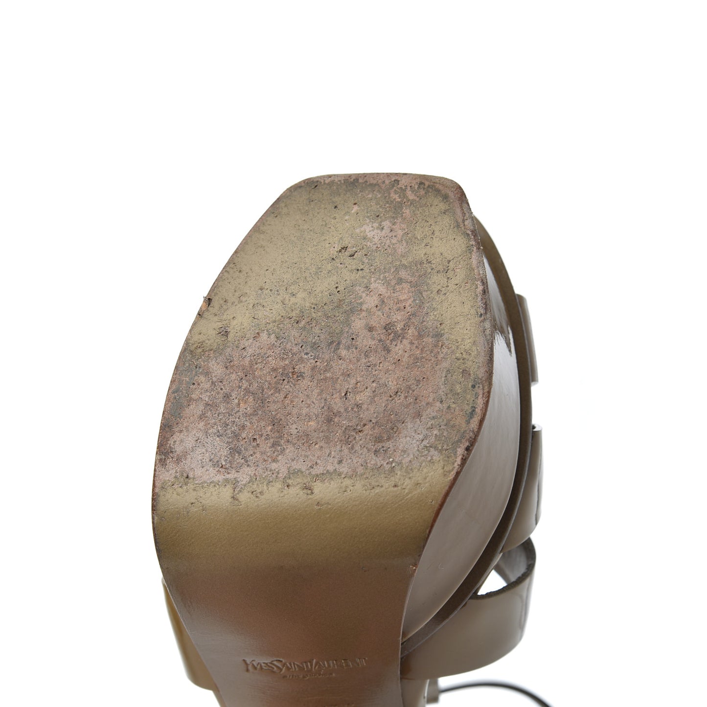 Patent Tribute 105 Platform Sandals 35.5 Tundra