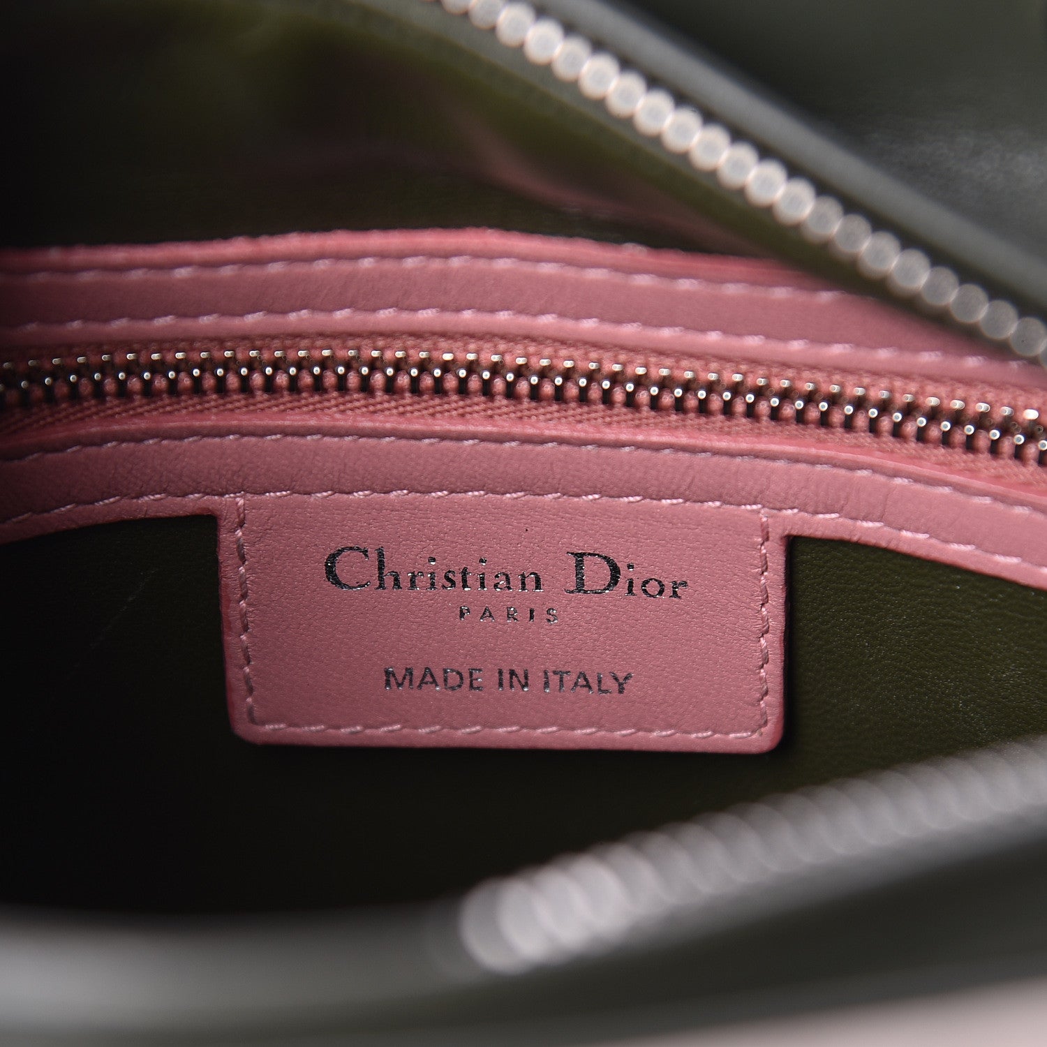 Christian Dior Lambskin Cannage Medium Tri-Color Lady Dior Light Pink 6 of 11