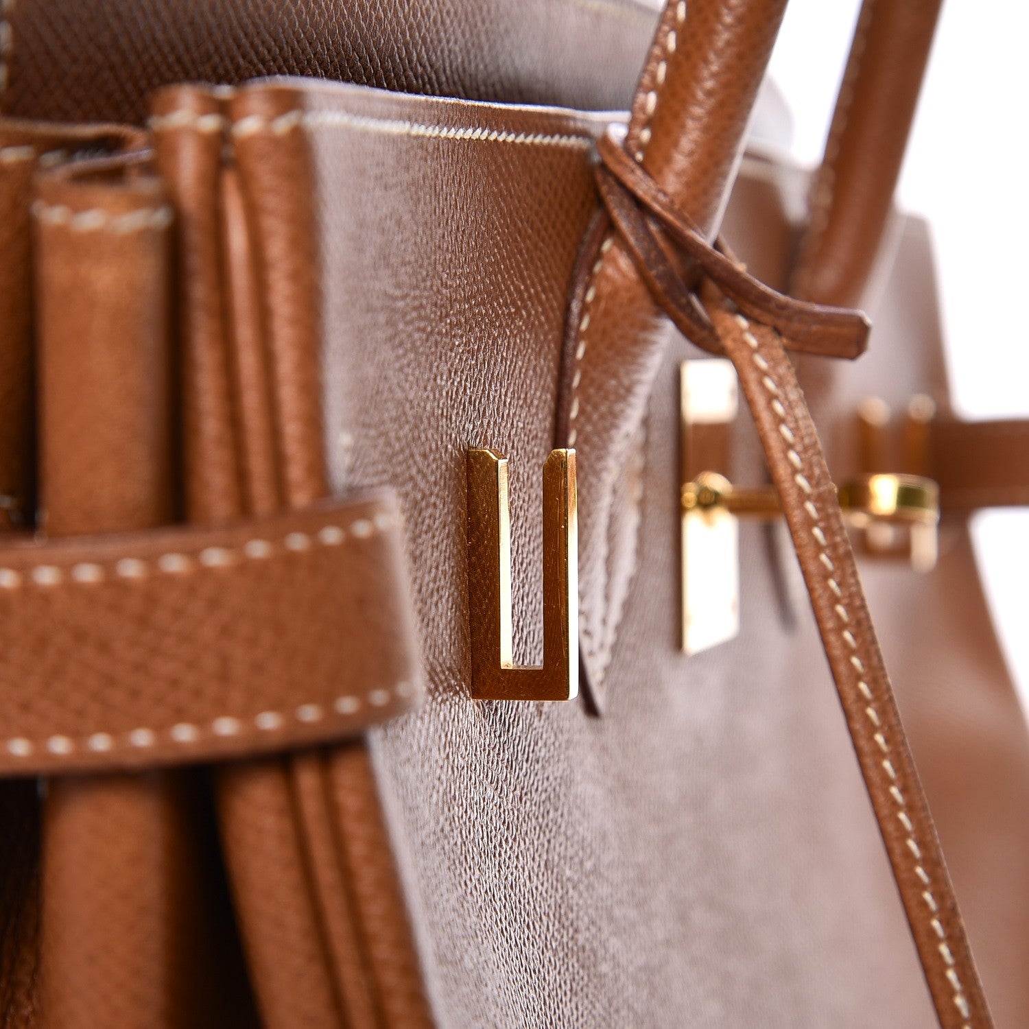 Hermes Courchevel HAC Birkin 32 Gold 26 of 37