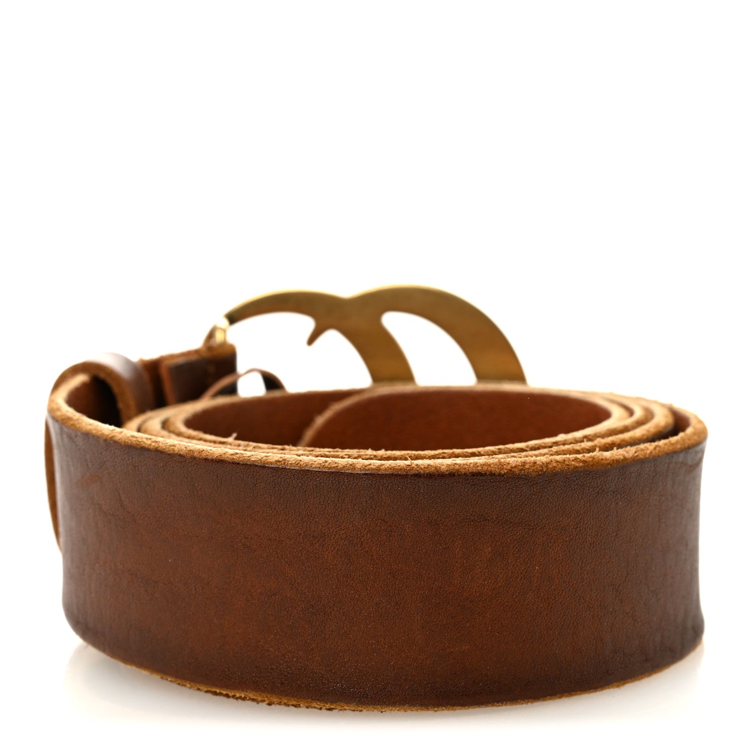 Gucci Faded Calfskin Double G 40mm Belt 100 40 Cuir 2 of 5