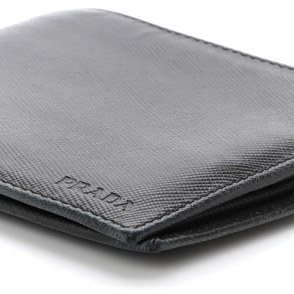 Prada Saffiano Bi-Fold Wallet Grafite 10 of 13