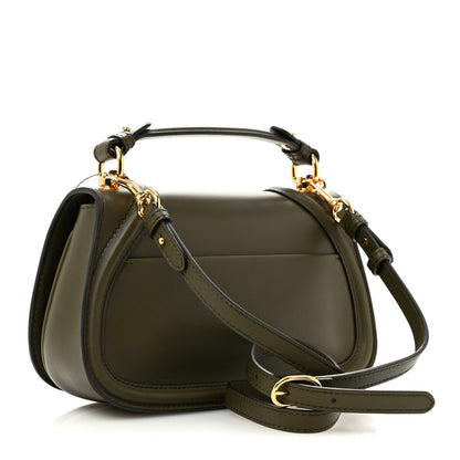 Gucci Roxy Calfskin Medium Blondie Top Handle Bag Luscious Green 3 of 11