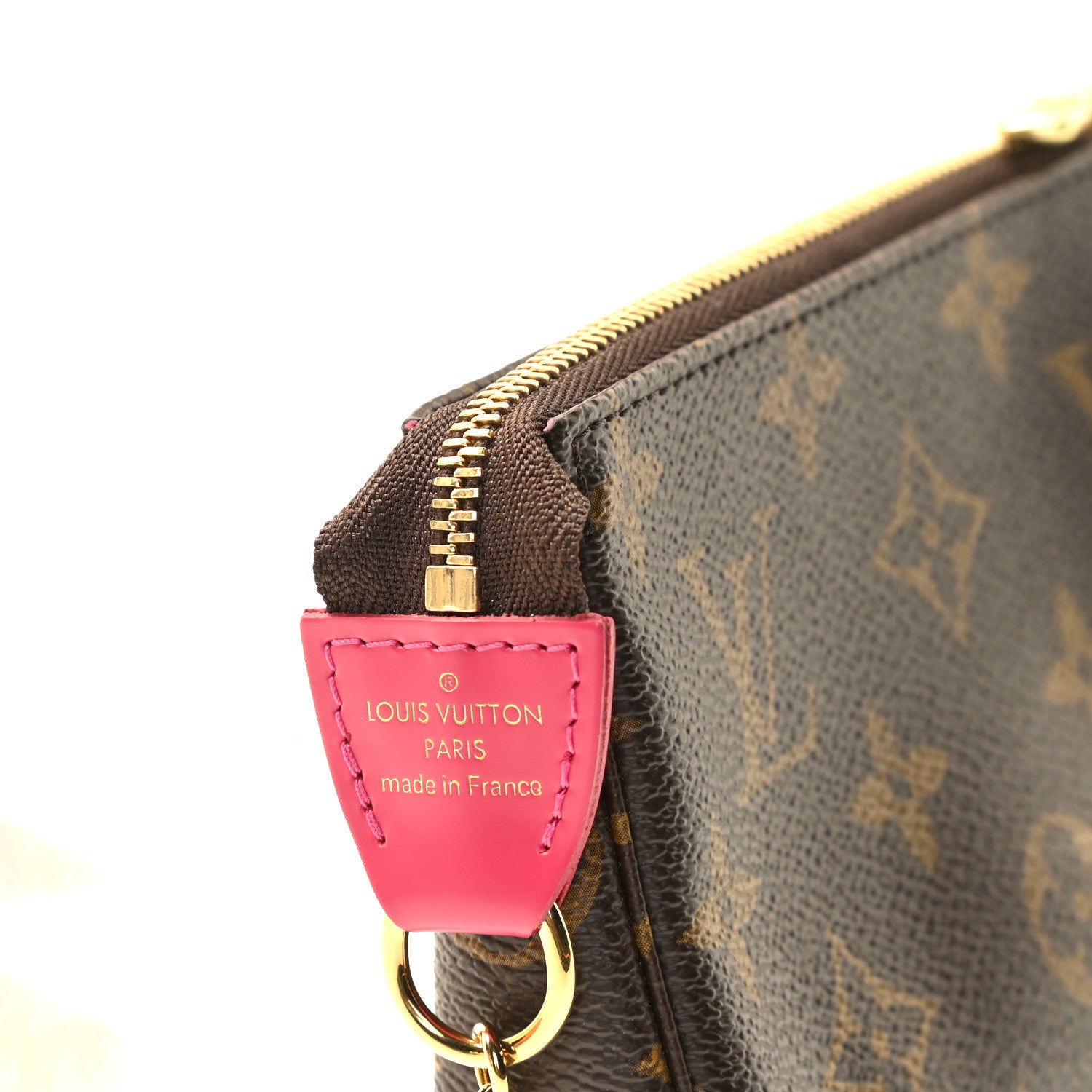 Louis Vuitton Monogram 2020 Christmas Animation Roller Coaster Mini Pochette Accessories Pivoine 7 of 8