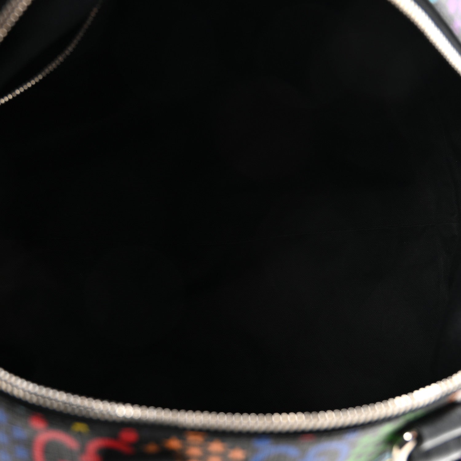 Gucci GG Supreme Monogram Psychedelic Duffle Backpack Black Multicolor 4 of 10