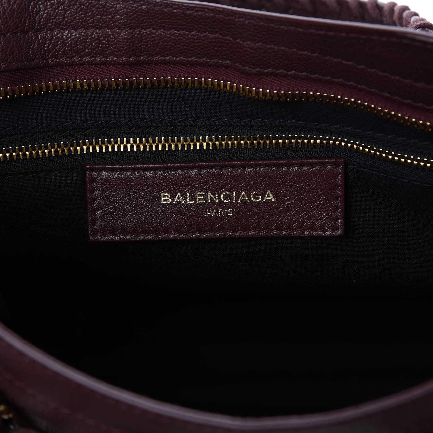 Balenciaga Chevre Gold Metallic Edge Hardware S City Rouge Pourpre 9 of 13