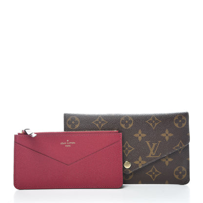 Louis Vuitton Monogram Jeanne Wallet Fuchsia 3 of 10