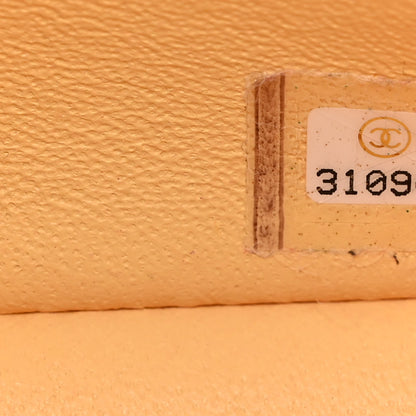 Chanel Lambskin Quilted Mini Rectangular Flap Pink Yellow 7 of 11