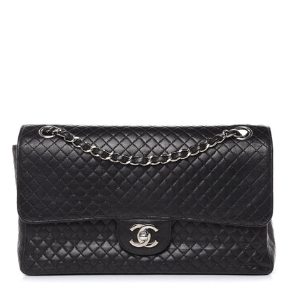 Chanel Lambskin Micro Quilted Medium Single Flap Black 1 of 16