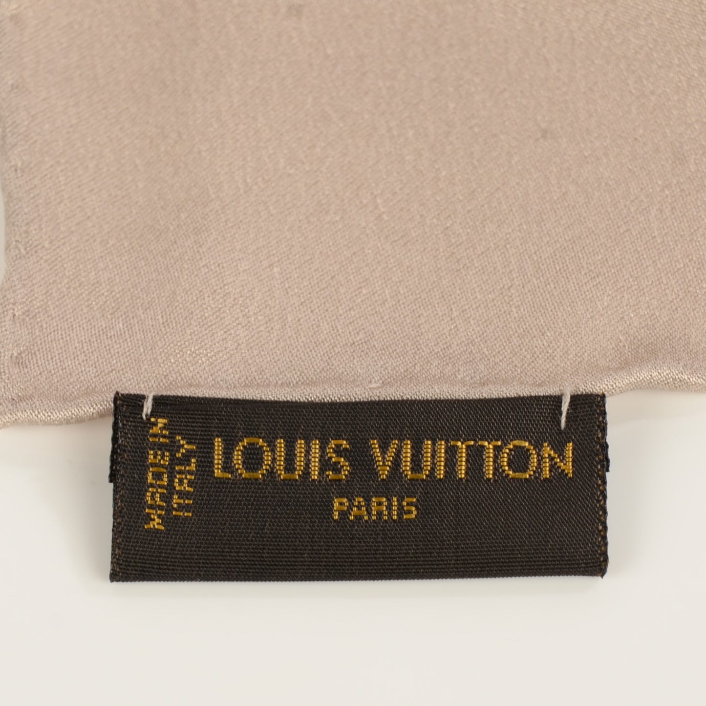 Silk Monogram Monaco Square Scarf Beige