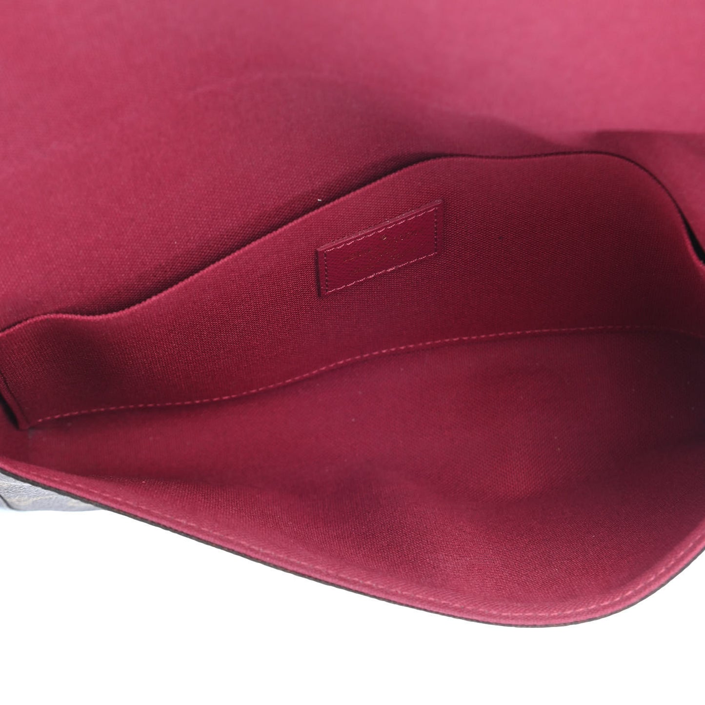 Monogram Pochette Felicie Chain Wallet Fuchsia