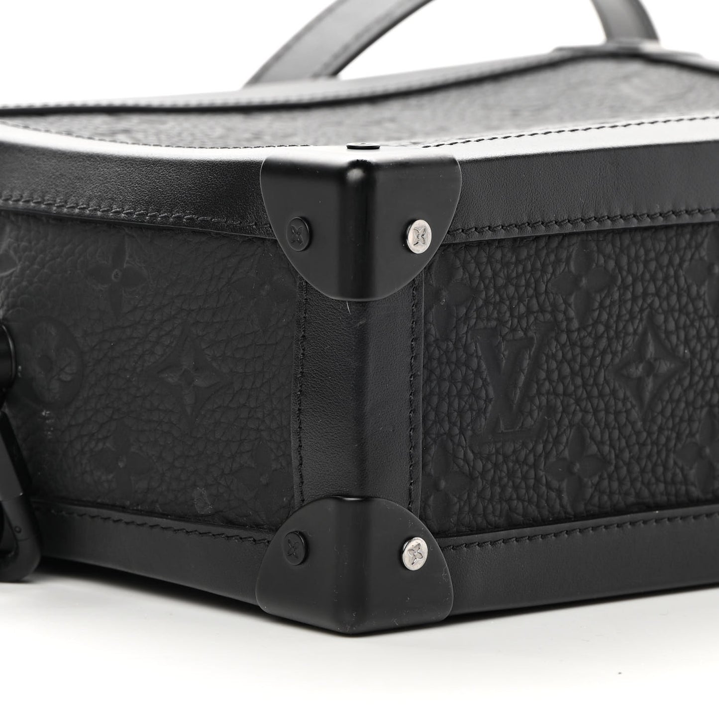 Taurillon Monogram Solar Ray Soft Trunk Black
