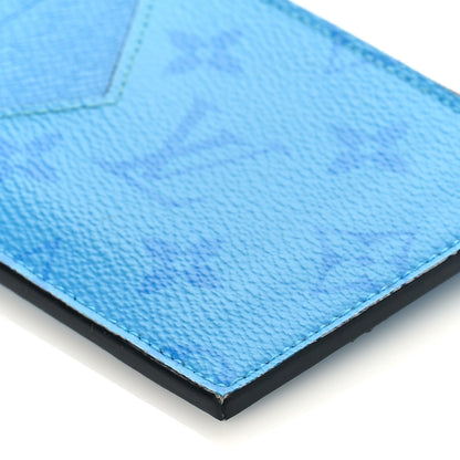 Louis Vuitton Taigarama Coin Card Holder Blue Lagoon 8 of 8