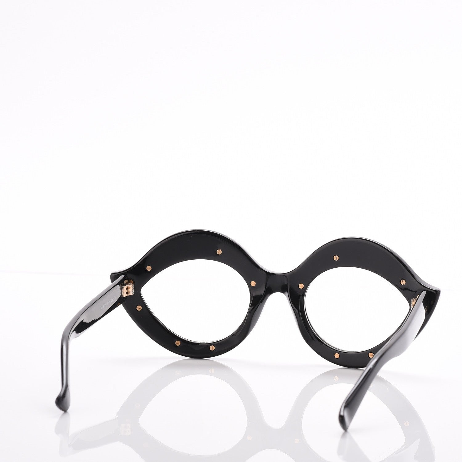 Gucci Acetate Crystal Studded Cat Eye Sunglasses GG3867/S Black 3 of 7