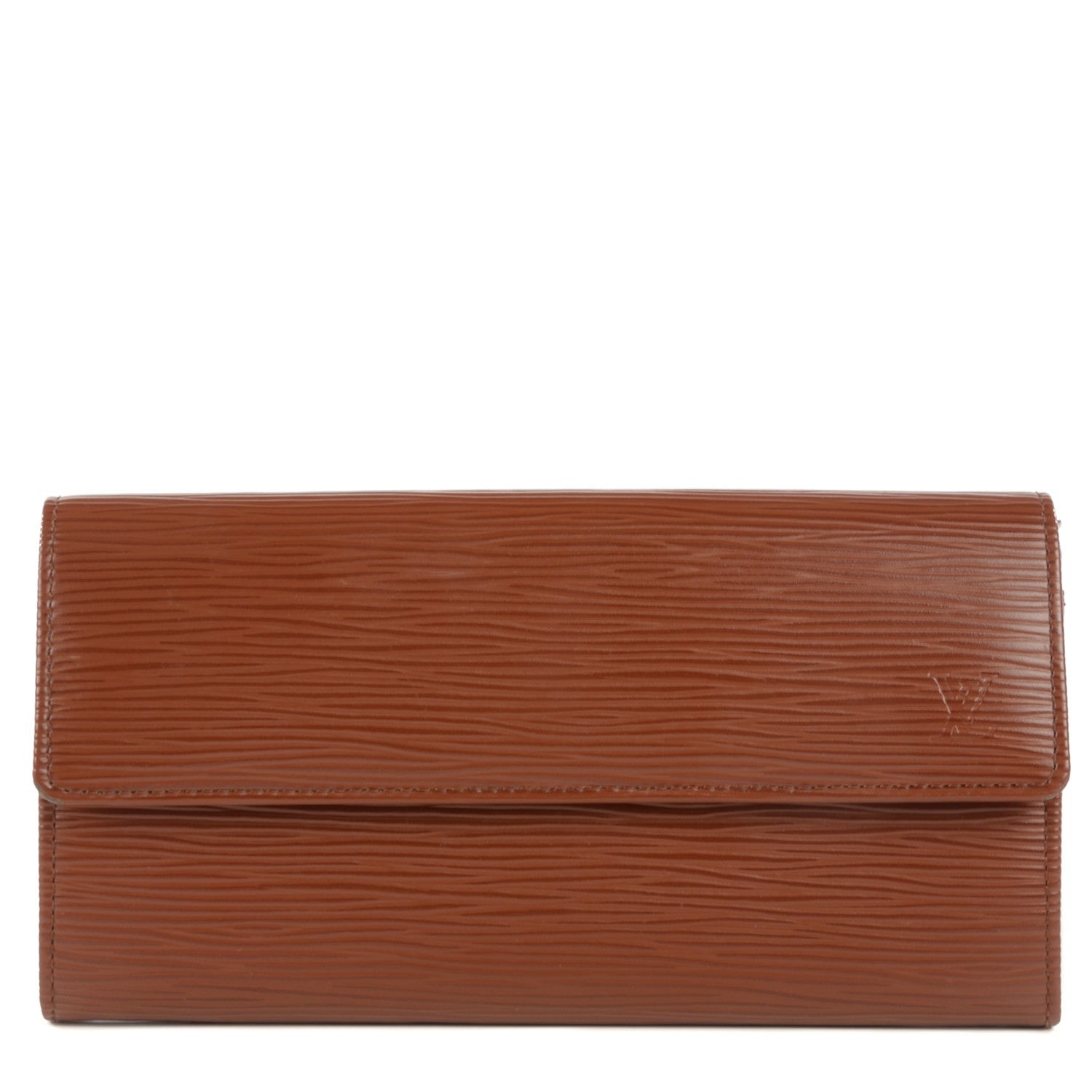 Louis Vuitton Epi Sarah Wallet Cacao 1 of 8