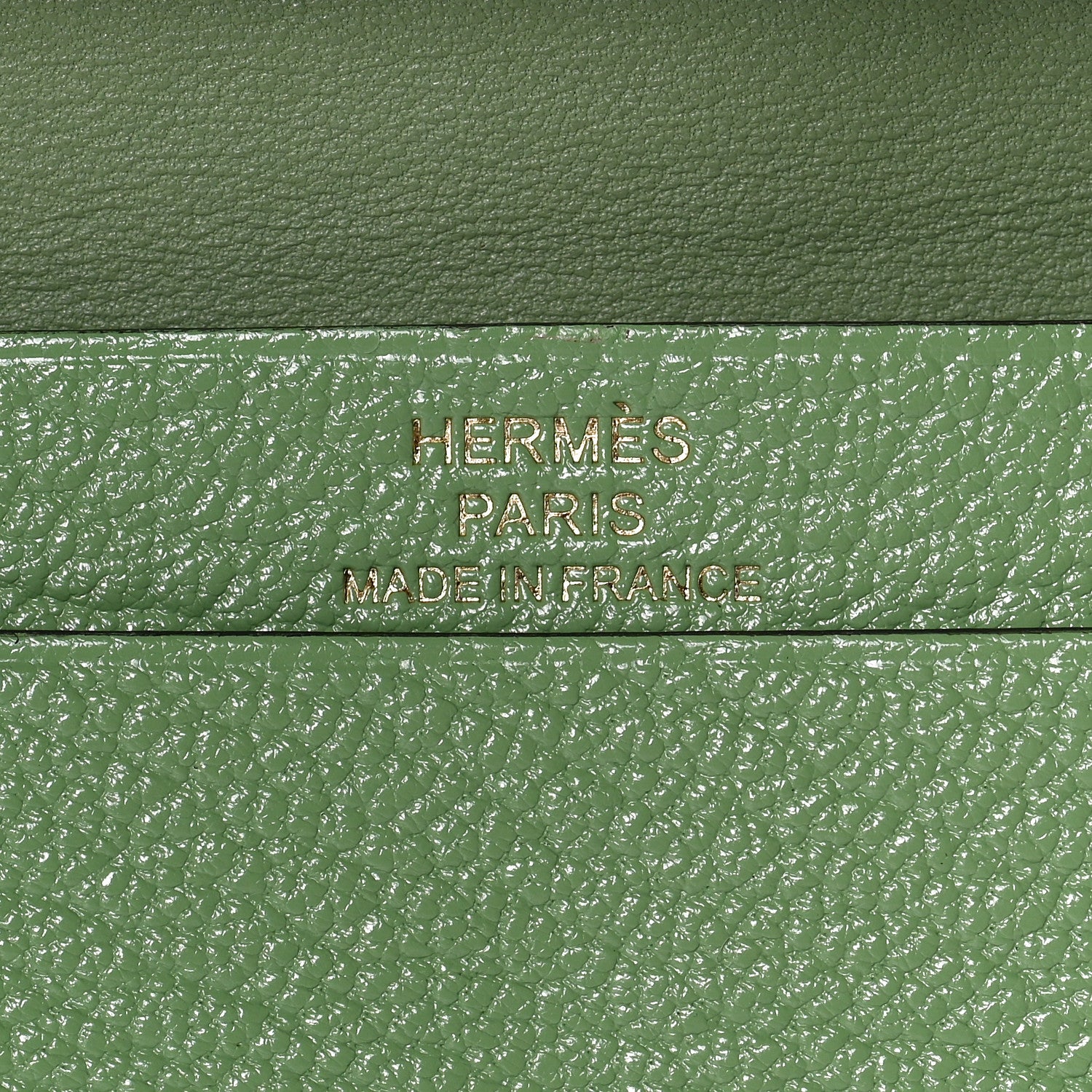 Hermes Chevre Mysore Mini Bearn Wallet Vert Criquet 5 of 5