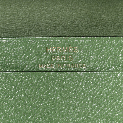 Hermes Chevre Mysore Mini Bearn Wallet Vert Criquet 5 of 5