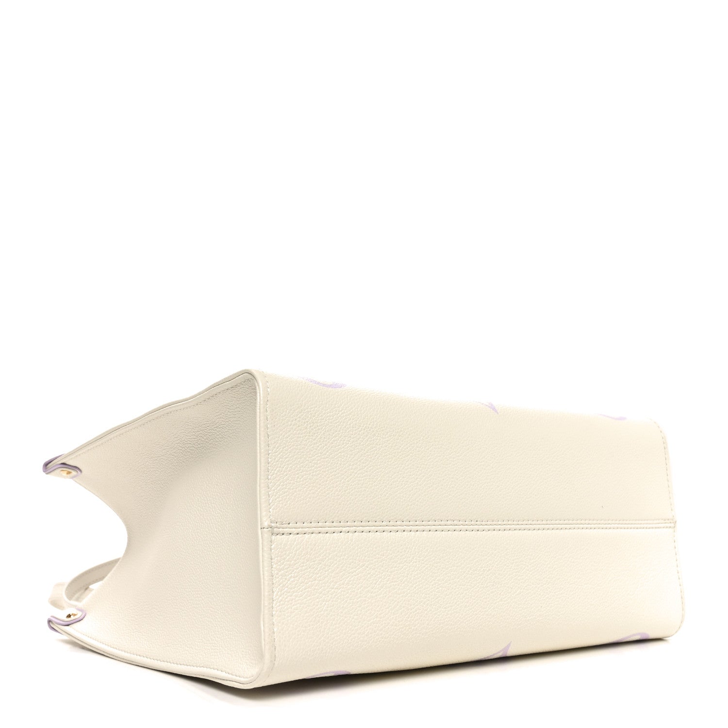 Louis Vuitton Empreinte Monogram Giant Onthego MM Latte Bubble Tea 4 of 9
