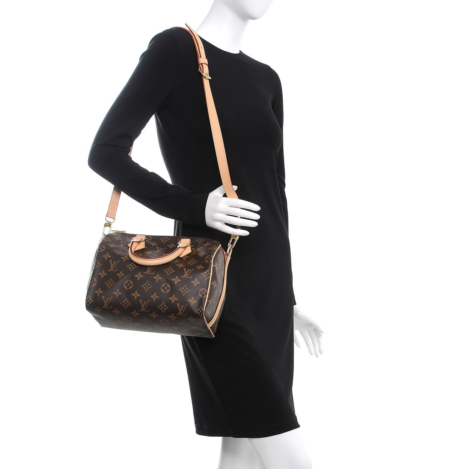 Louis Vuitton Monogram Speedy Bandouliere 25 2 of 15
