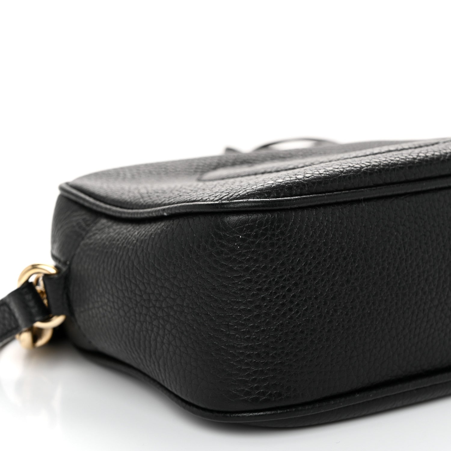 Gucci Pebbled Calfskin Small Soho Disco Bag Black 9 of 11