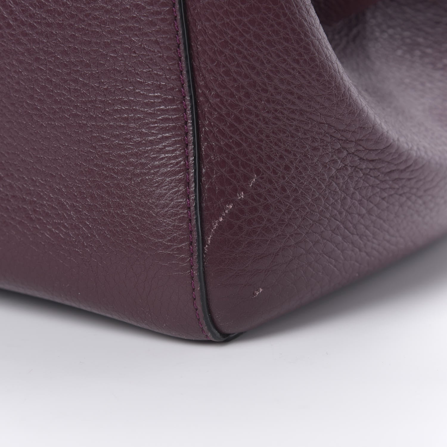 Marc Jacobs Textured Calfskin Medium Incognito Satchel Burgundy 11 of 12