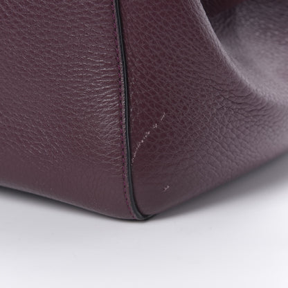 Marc Jacobs Textured Calfskin Medium Incognito Satchel Burgundy 11 of 12