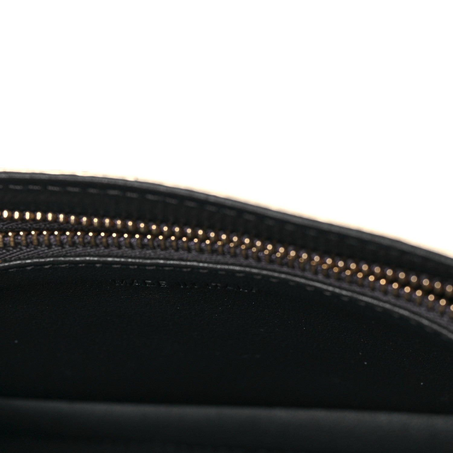 Christian Dior Metallic Patent Micro-Cannage Diorama Wallet on Chain Pouch Gold 7 of 9