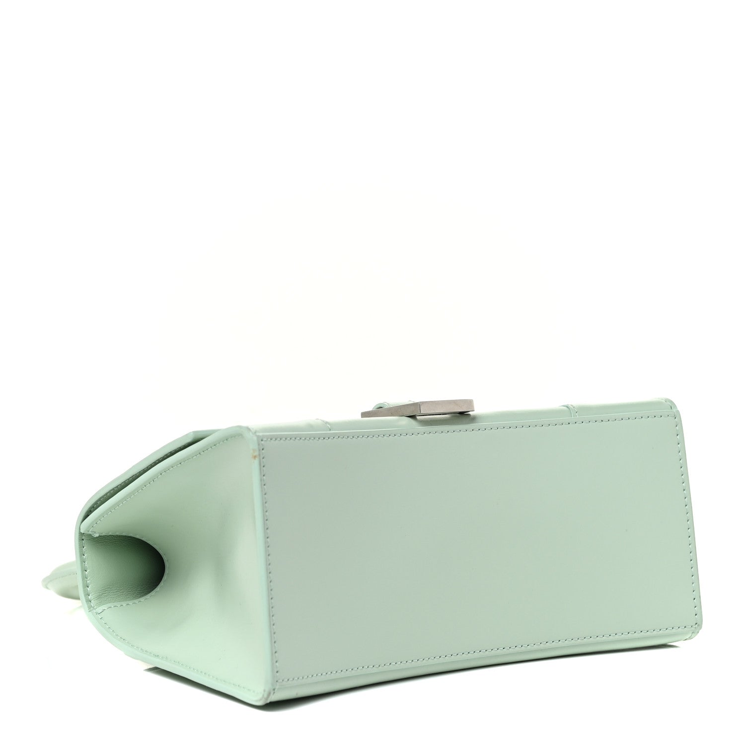 Balenciaga Shiny Box Calfskin Small Hourglass Top Handle Bag Light Green 4 of 18