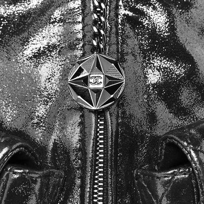 Chanel Iridescent Calfskin Mini Backpack Is Back Silver 7 of 9