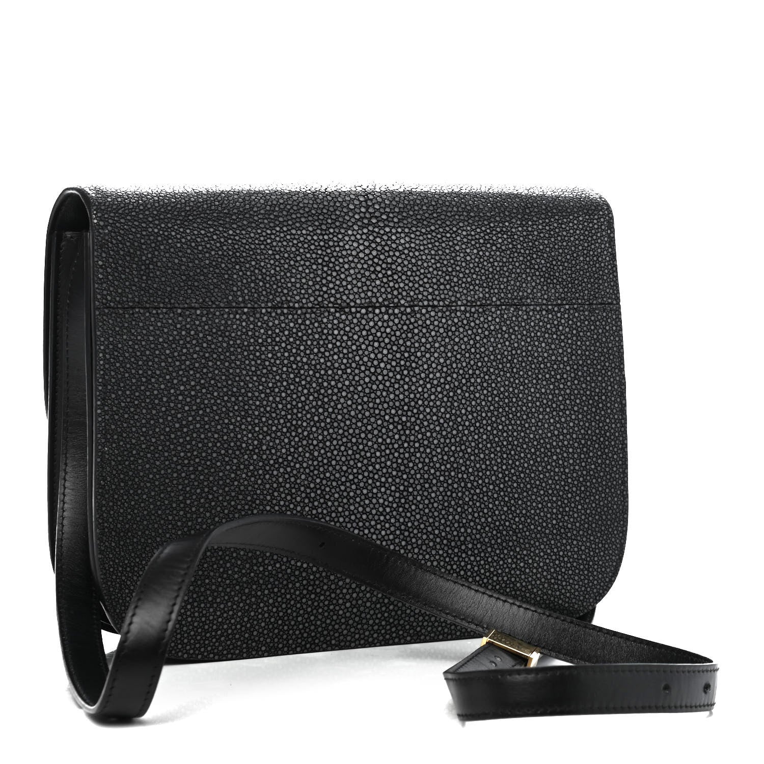 Celine Stingray Medium Classic Box Flap Bag Black 2 of 5