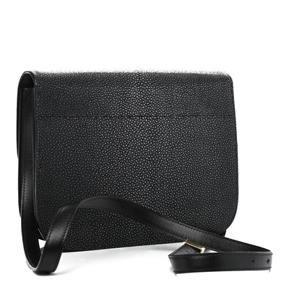 Celine Stingray Medium Classic Box Flap Bag Black 2 of 5