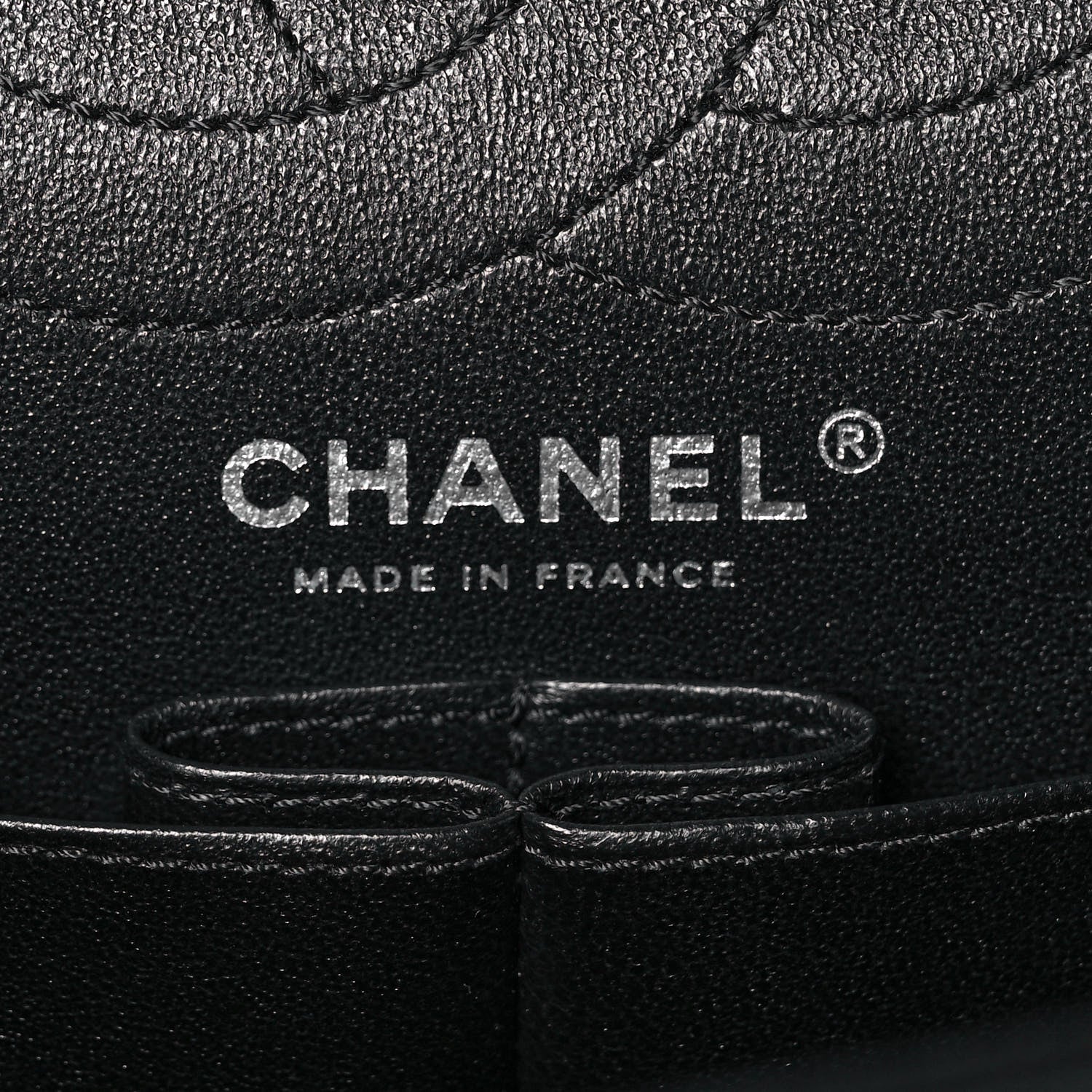 Chanel Aged Calfskin Quilted 2.55 Reissue 226 Flap So Black 6 of 10
