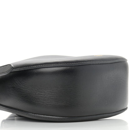 Chloe Small Grain Calfskin Kiss Bag Black 8 of 10