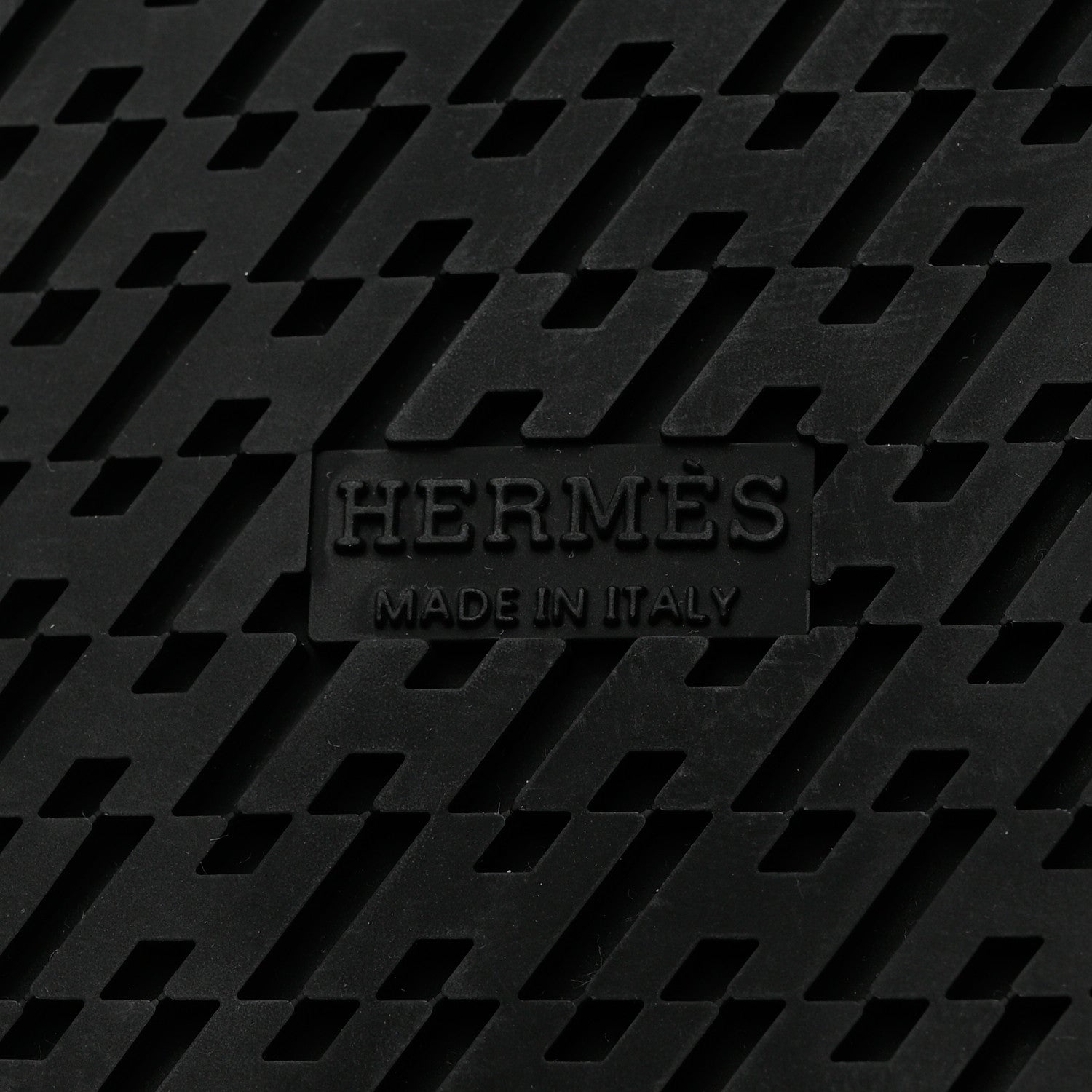 Hermes Calfskin Womens Chypre Sandals 36.5 Black 8 of 9