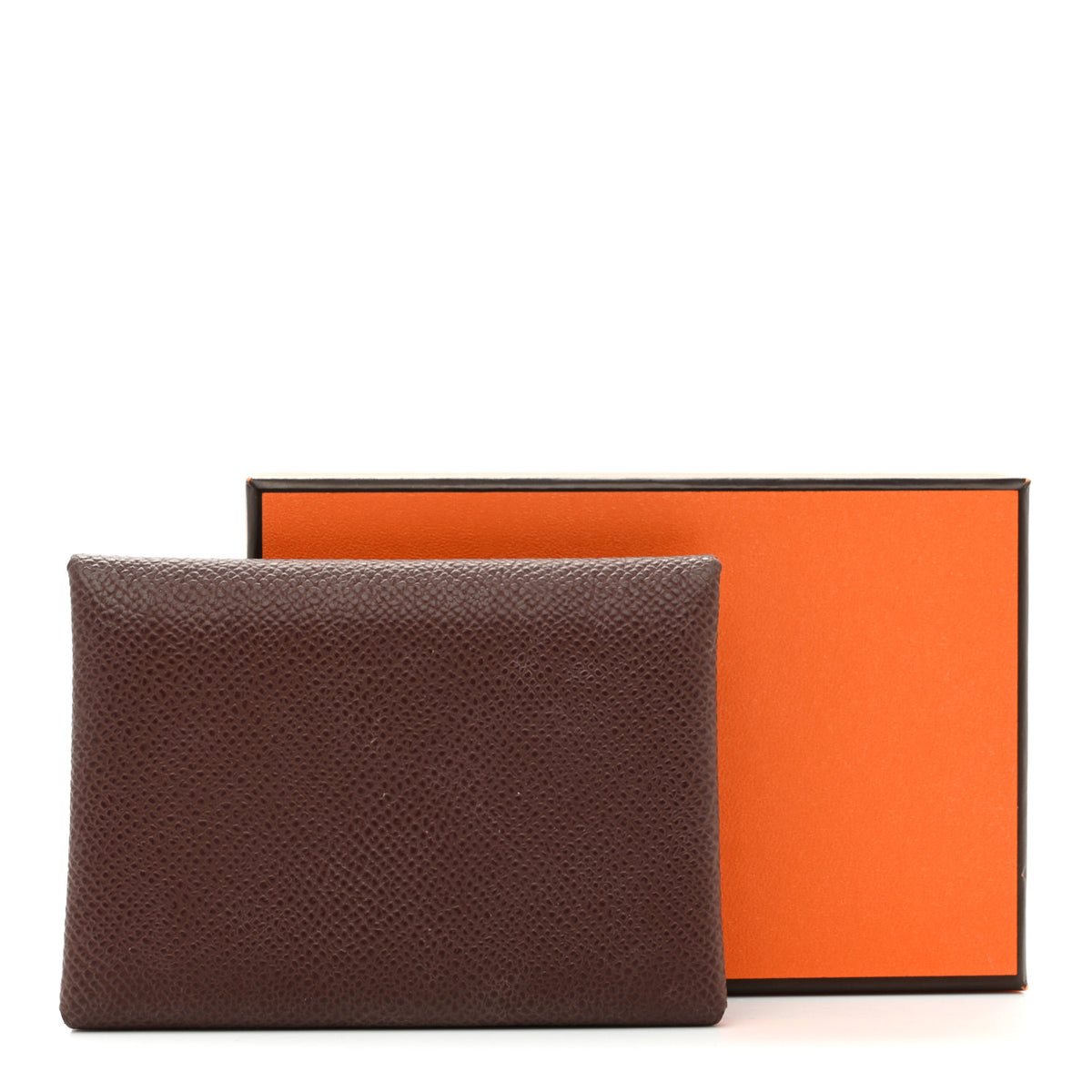 Hermes Epsom Calvi Duo Card Case Terre 8 of 8