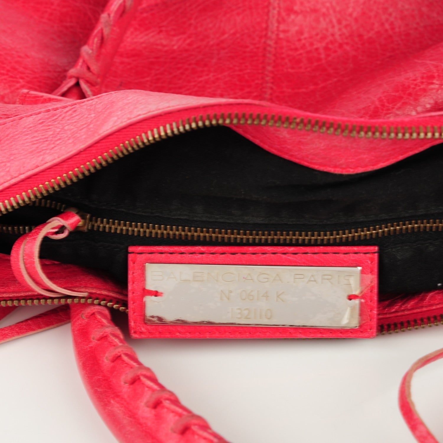 Balenciaga Agneau Classic Hardware Work Rose Thulian 6 of 7