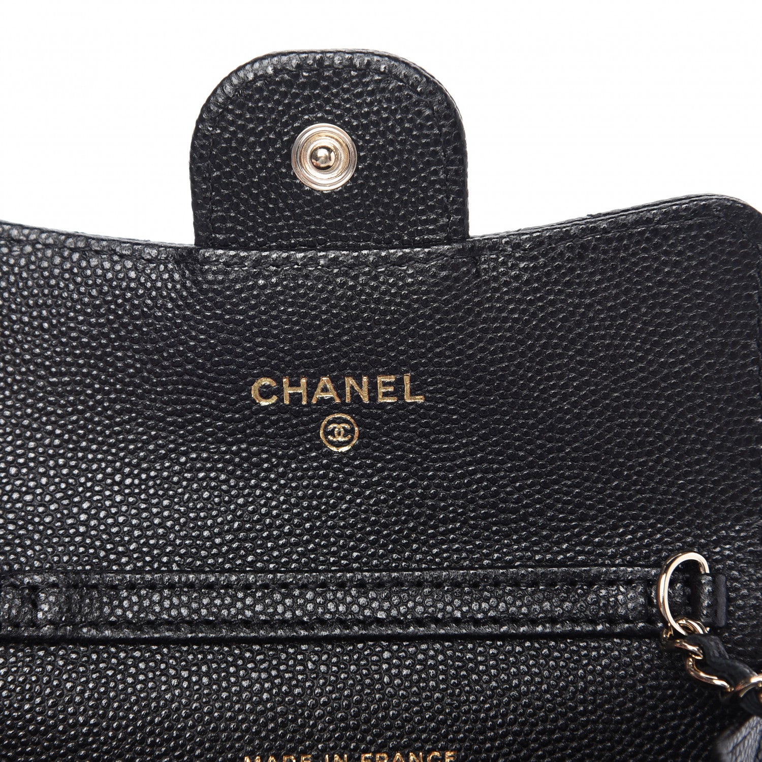 Chanel Caviar Quilted Flap Classic Belt Bag Black 6 of 8